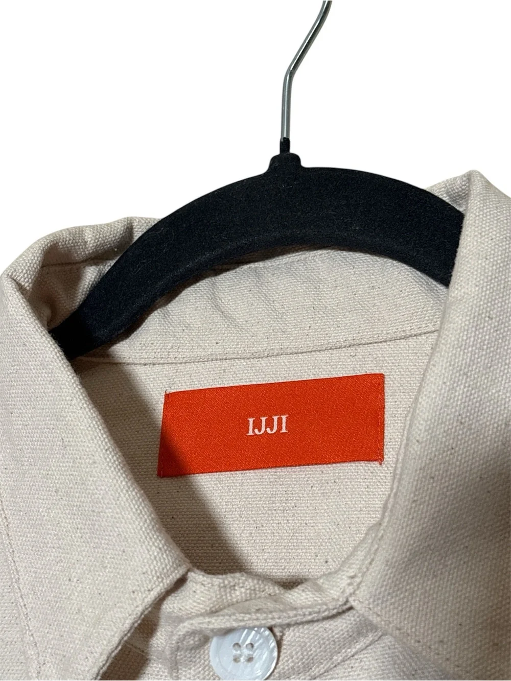 IJJI Work Jacket Natural Color,Unisex,Size M,100% Cotton - Picture 2 of 11